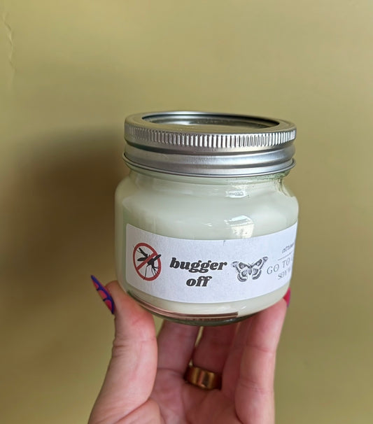 Bugger Off - Citronella Candle