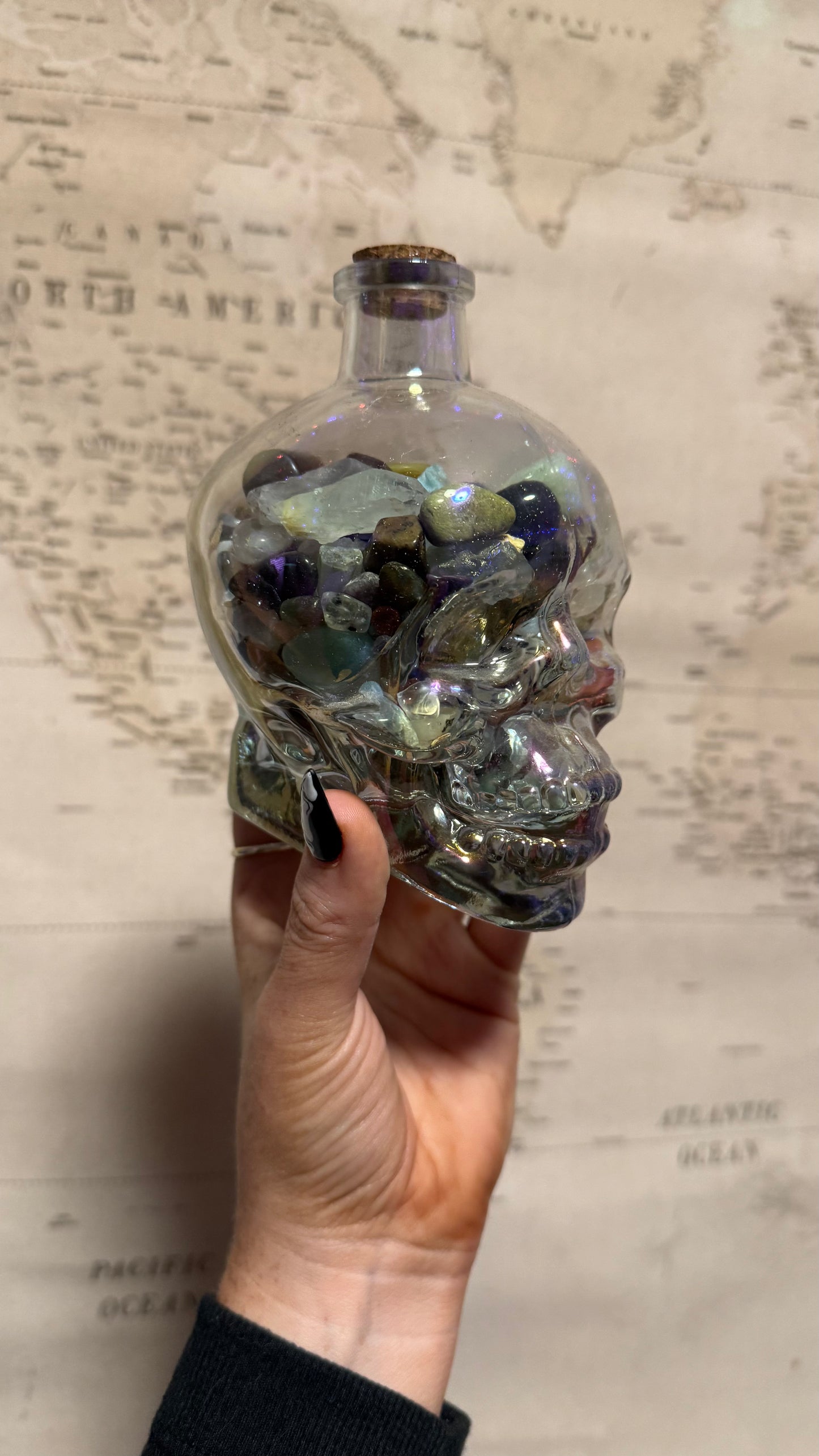 Mystery Tumble Skull Jar - Personal Collection Destash