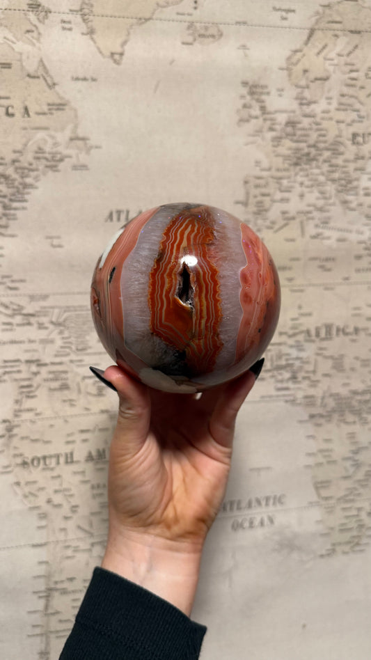 Carnelian Sphere - Personal Collection Destash