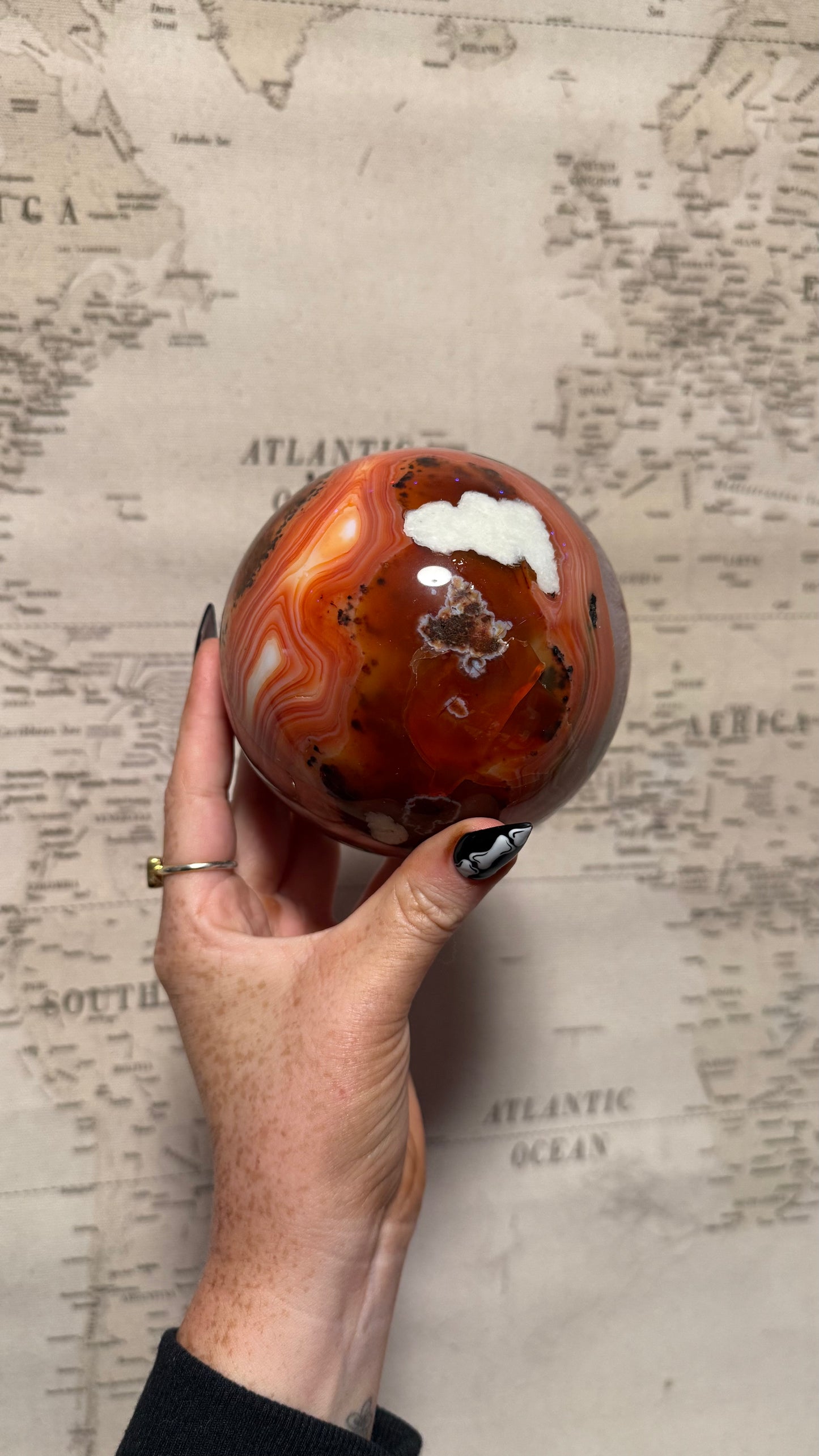 Carnelian Sphere - Personal Collection Destash