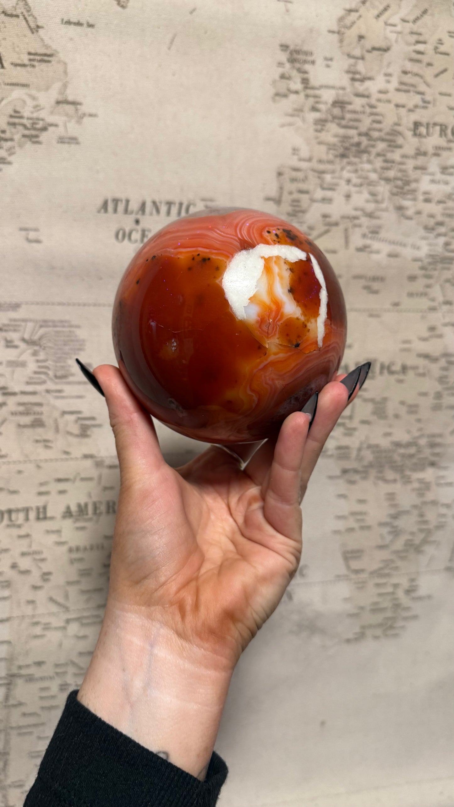 Carnelian Sphere - Personal Collection Destash