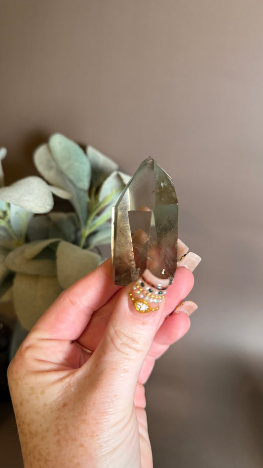 Smokey Quartz Tower #23