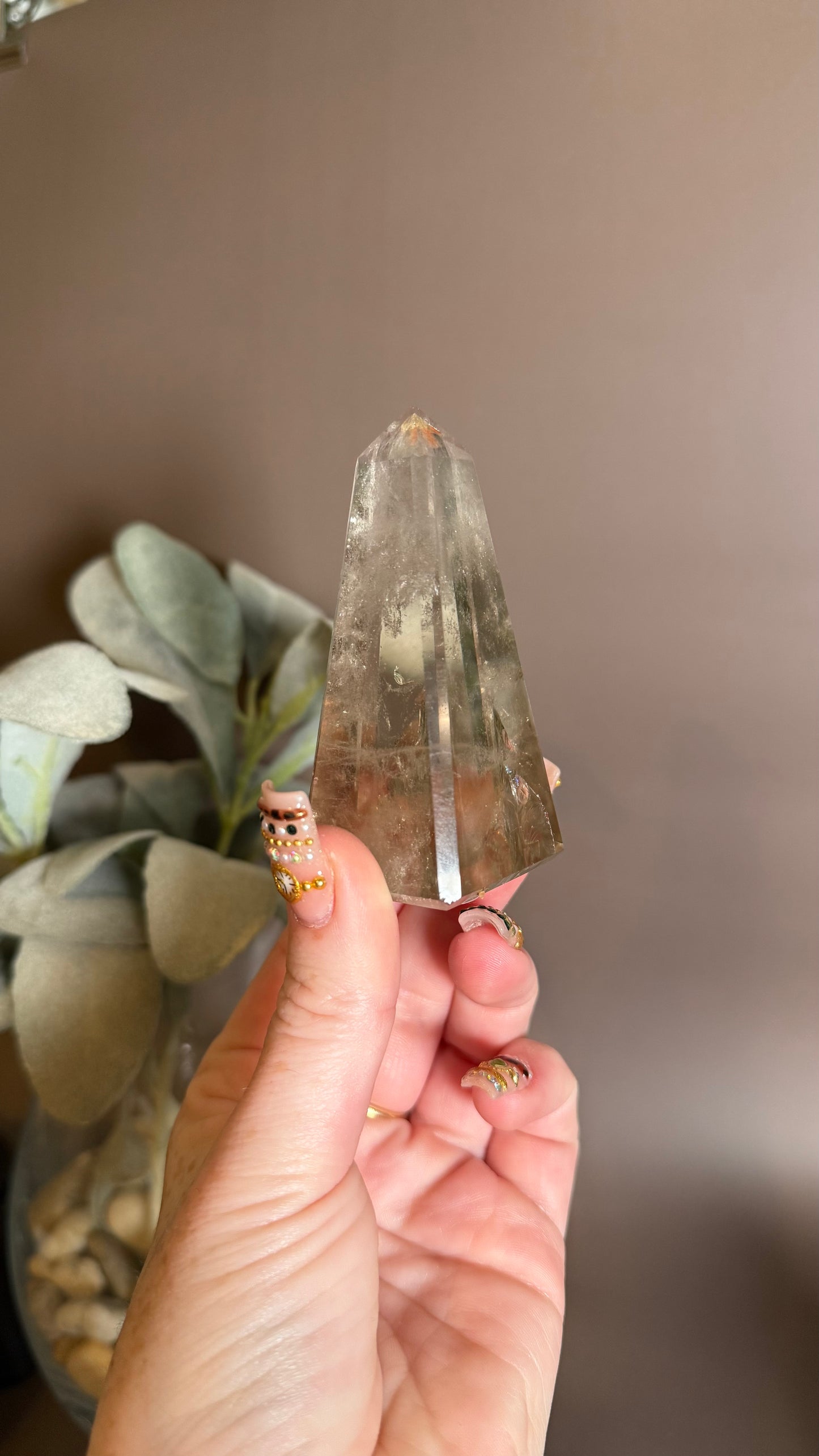 Smokey Quartz Obelisk #3