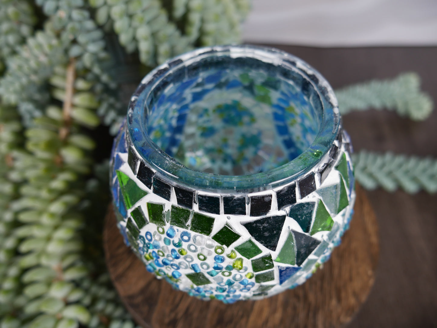 Choose Your Own Candle Scent - Blue Turkish Vessel