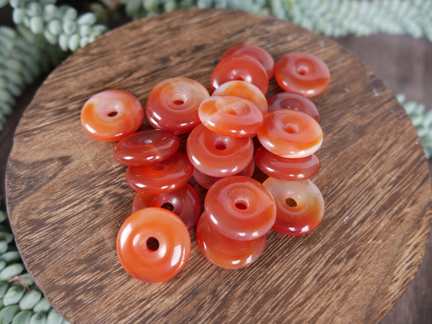 Carnelian Mini Donut