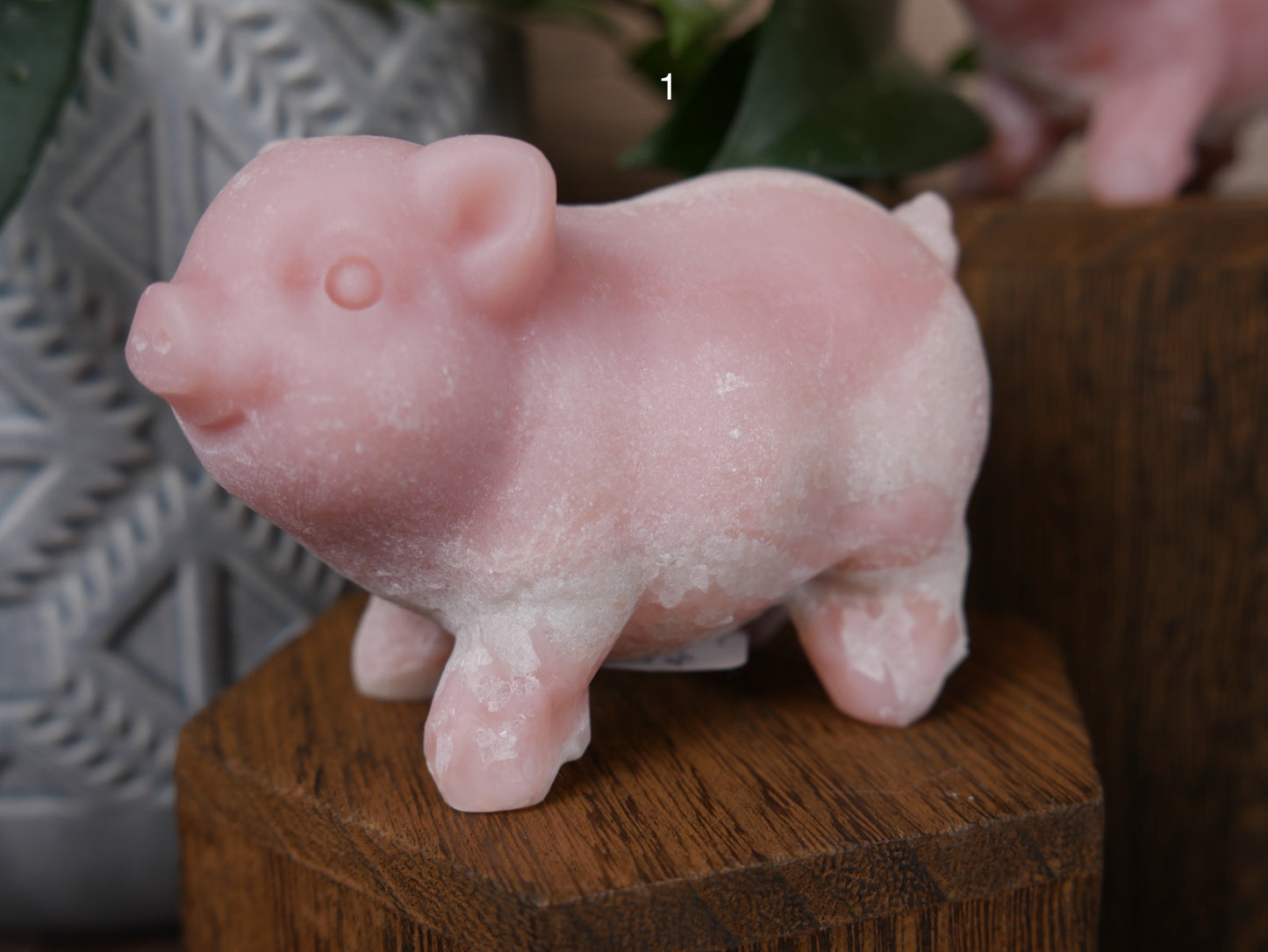 Mama Pink Opal Pig
