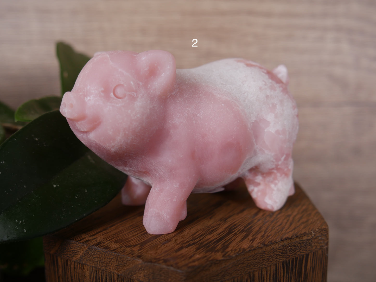 Mama Pink Opal Pig