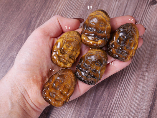 Tiger Eye Ganesha - Cartoon