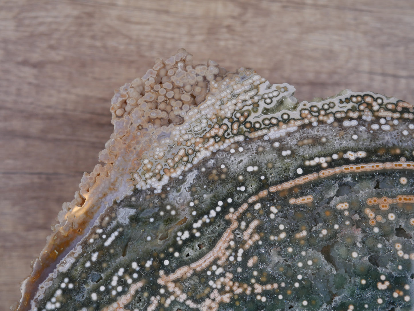 Sixth Vein Ocean Jasper Slab - Collector's Piece