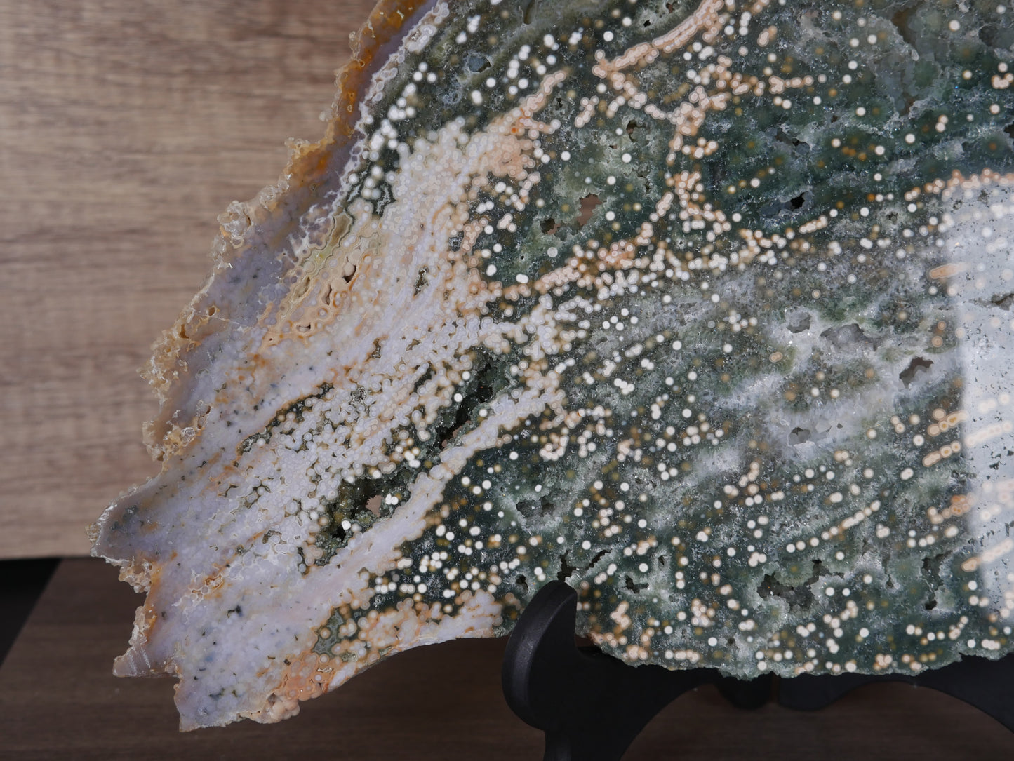 Sixth Vein Ocean Jasper Slab - Collector's Piece