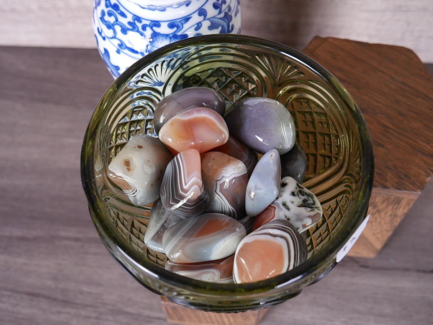 Peach Botswana Agate Tumble