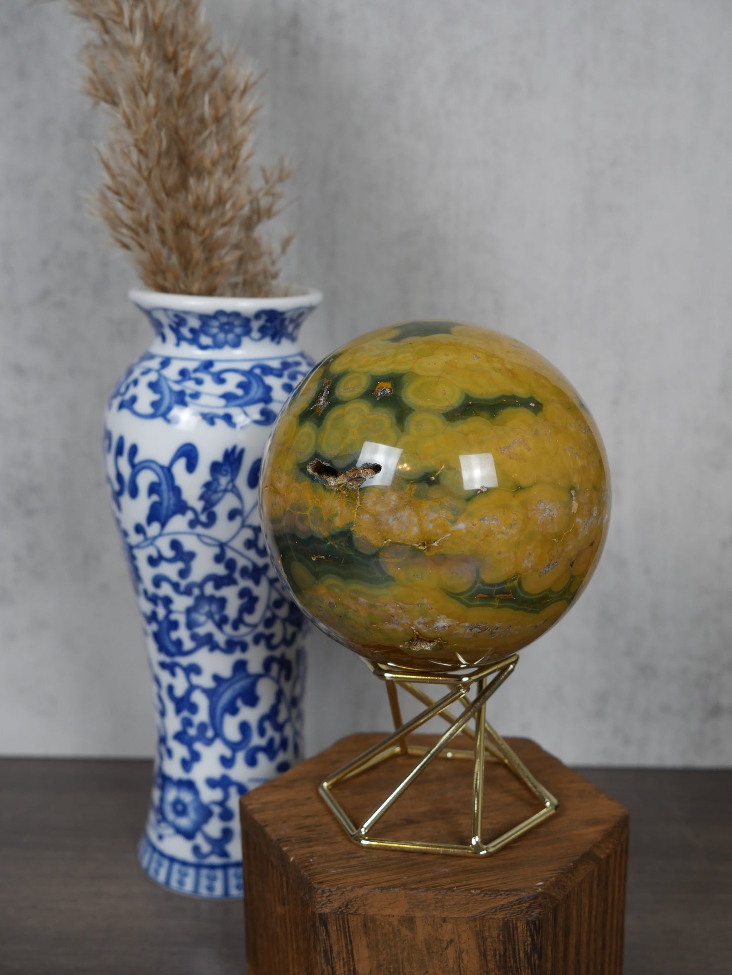 Kabamby Ocean Jasper Sphere #4