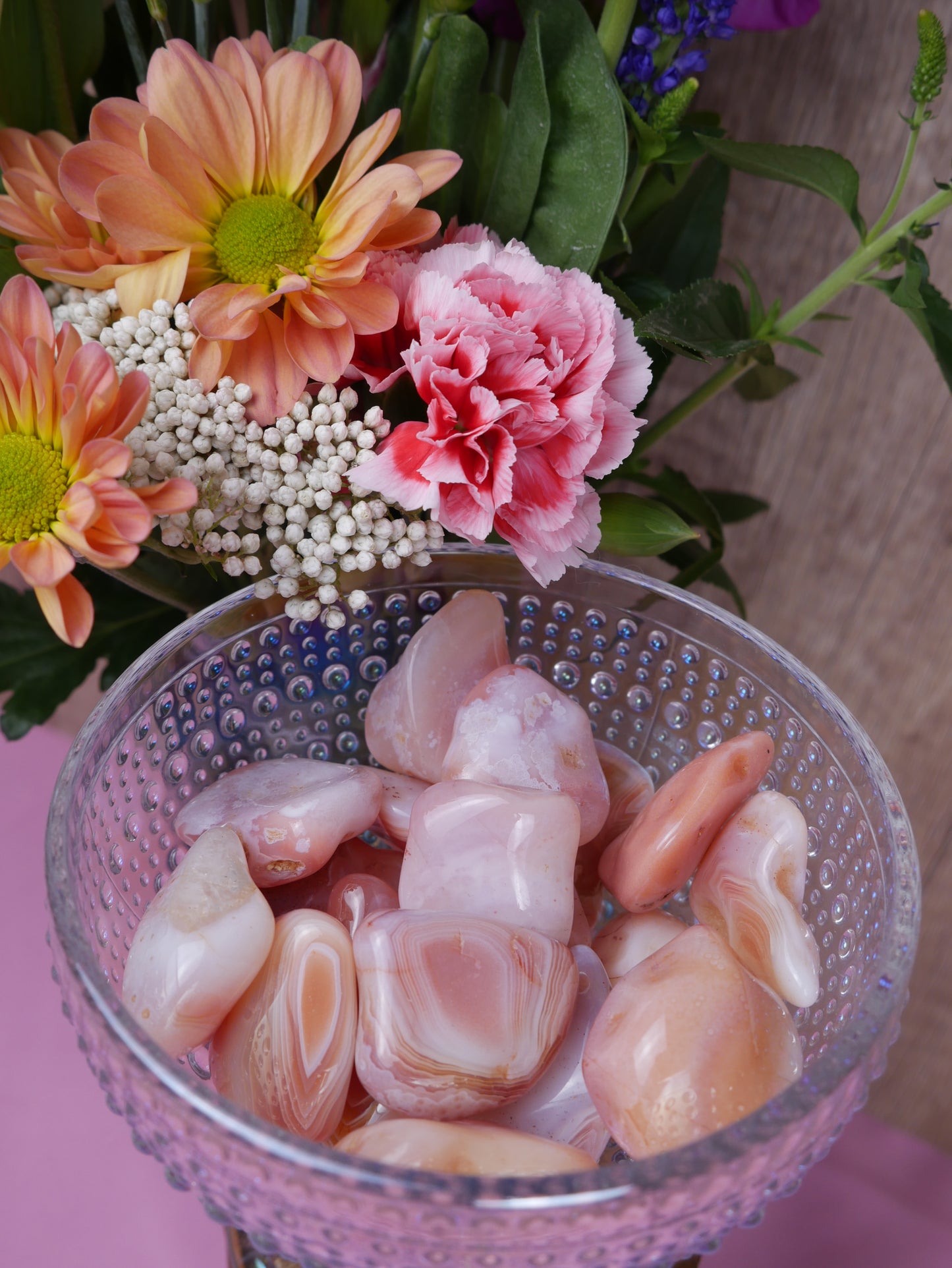 Apricot Agate Tumble