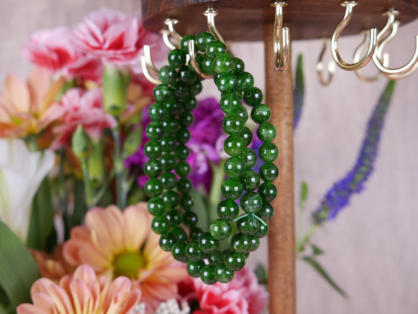 Chrome Diopside Bracelet