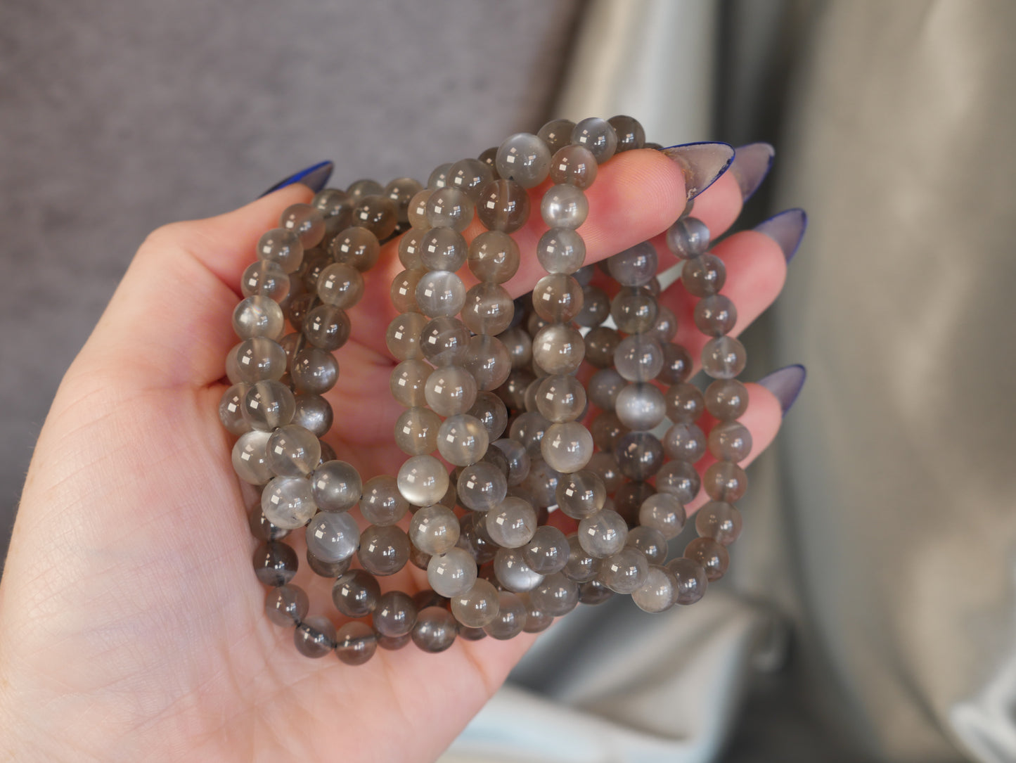 Black Moonstone Bracelet