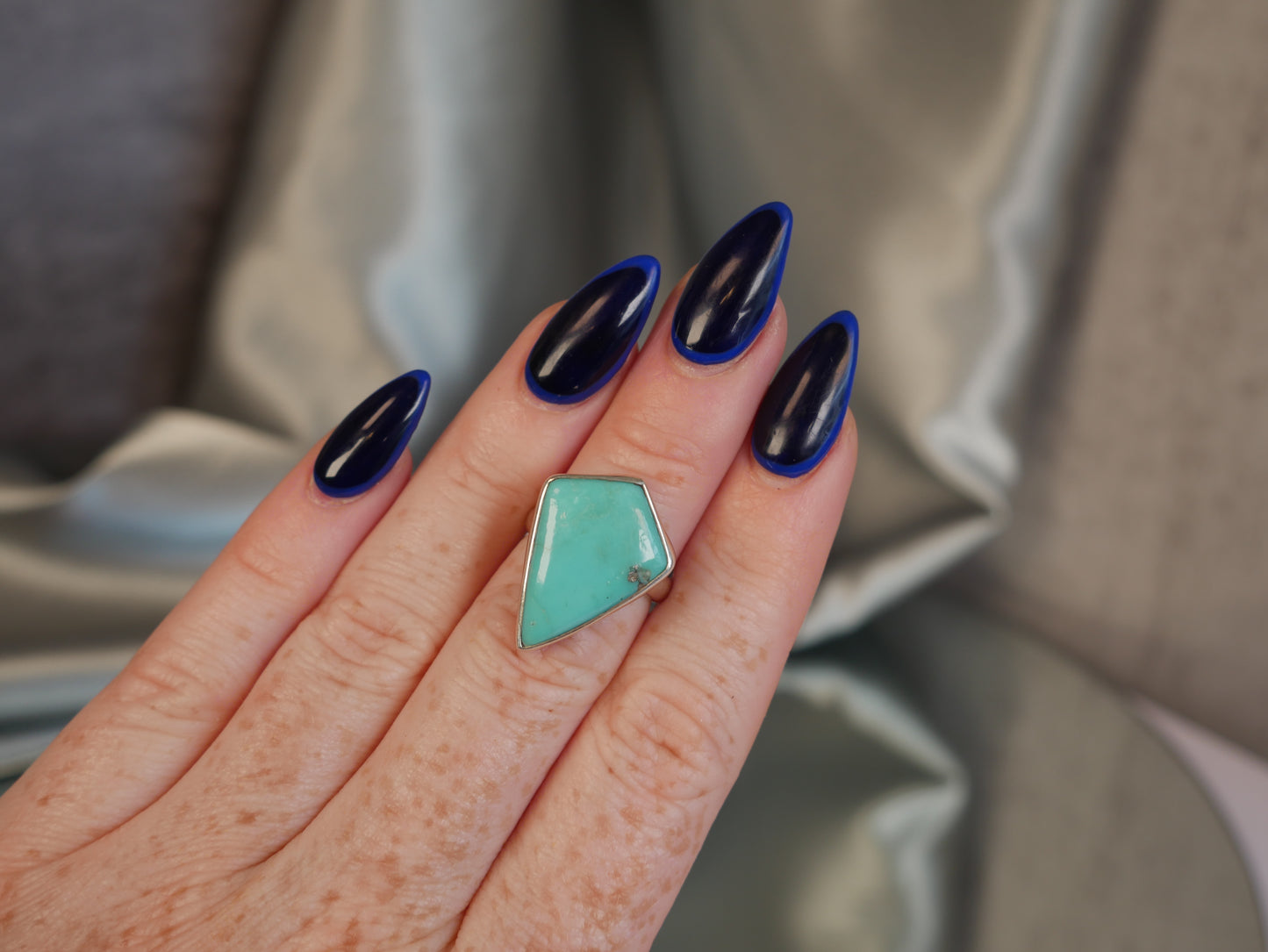 Turquoise Ring - Shield