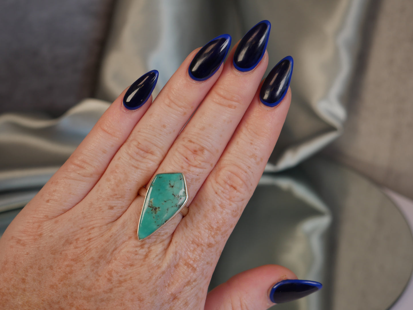 Turquoise Ring - Shield