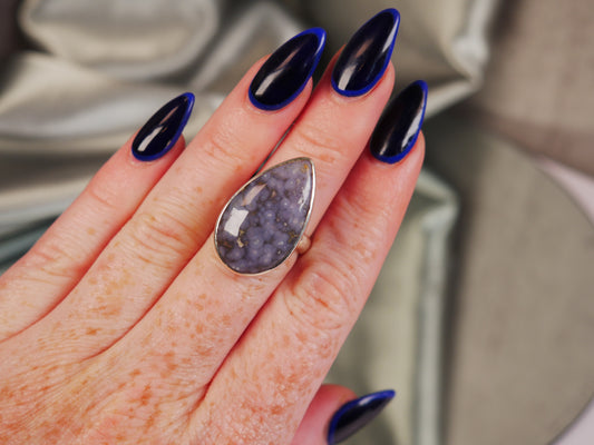 Grape Agate Ring