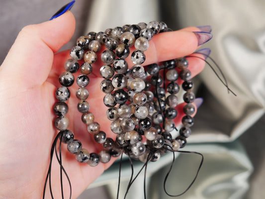 Dalmatian Moonstone Bracelet