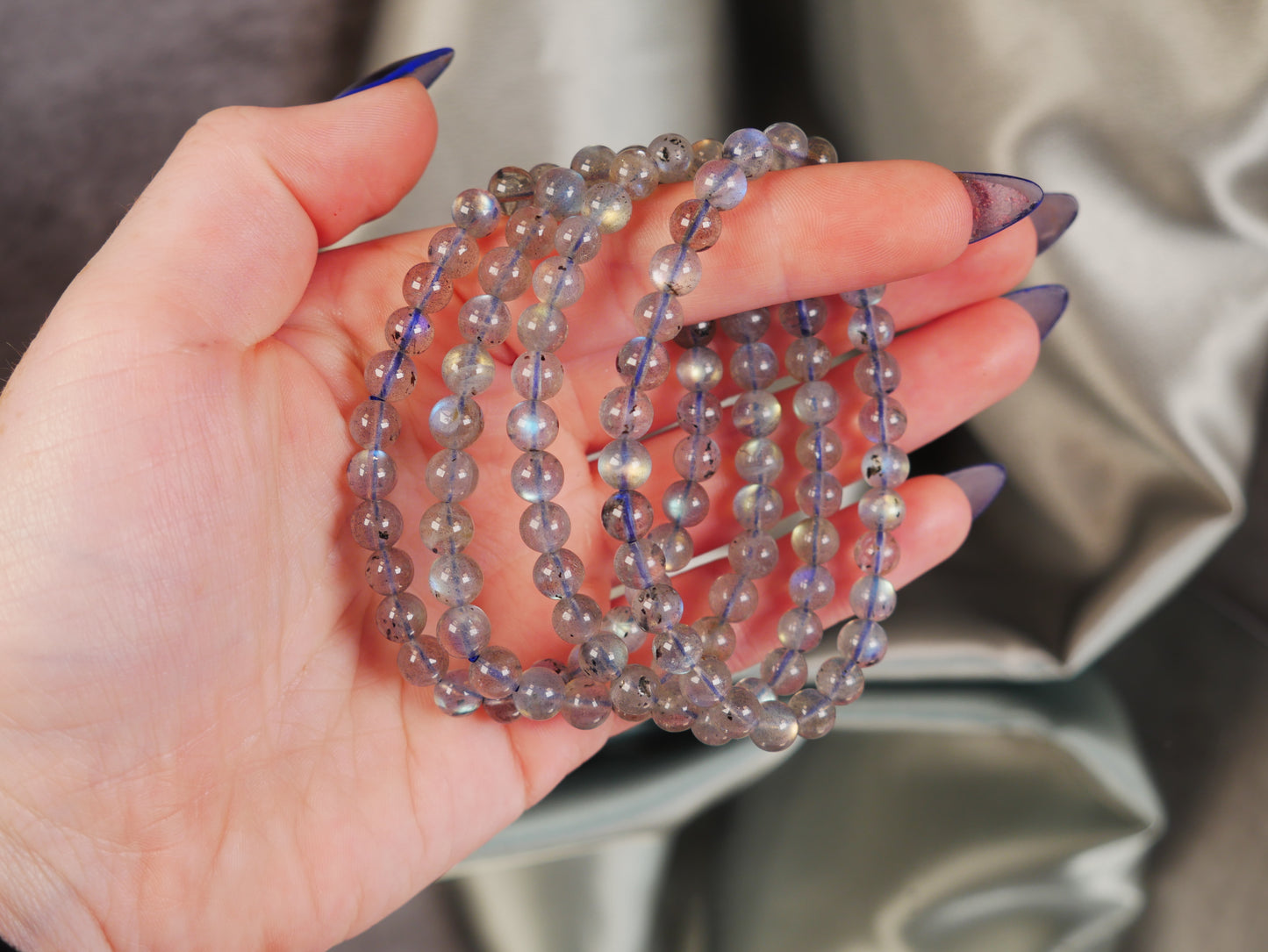 Labradorite Bracelet - 7mm