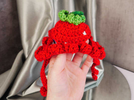 Stitched Stoner - Strawberry Cat Hat