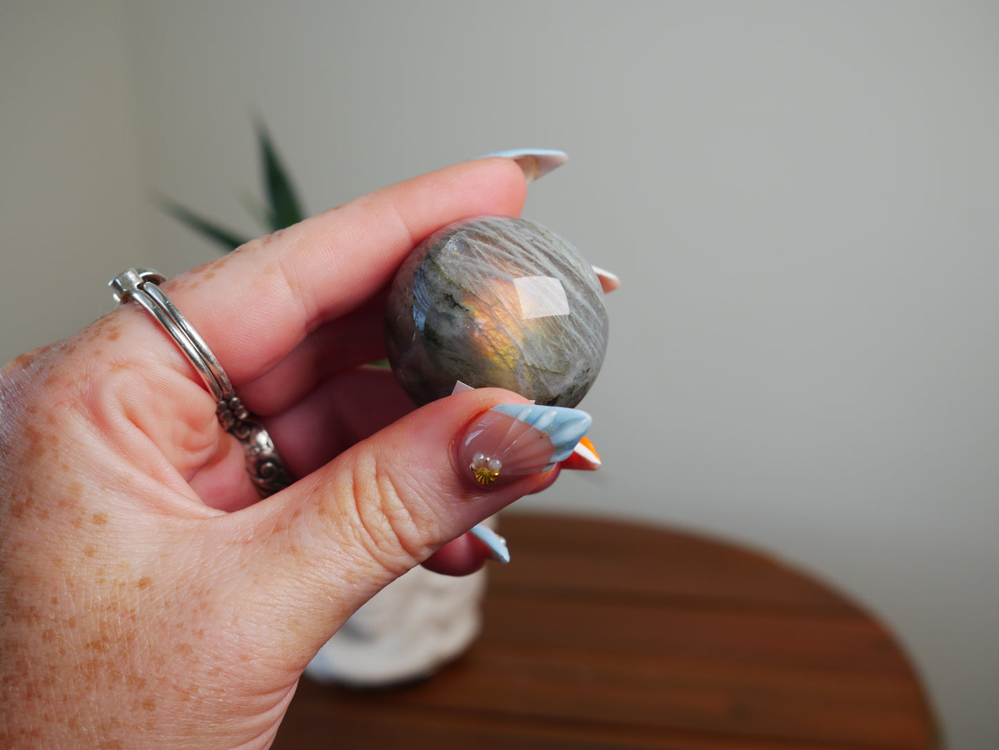 Labradorite Mini Sphere - 17Q