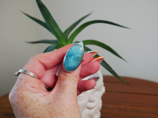 Larimar Ring #2