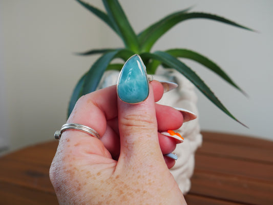 Larimar Ring #5