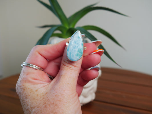 Larimar Ring #6