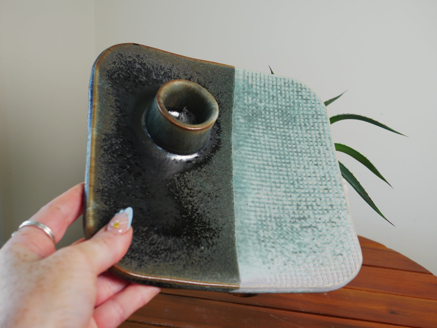 Square Dish with Display - Natvform Ceramics x Go to Gaia