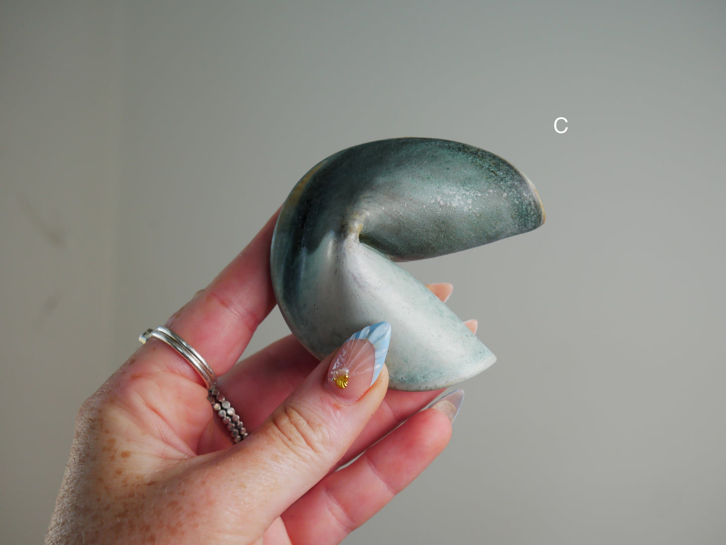 Ceramic Fortune Cookie - Natvform Ceramics x Go to Gaia