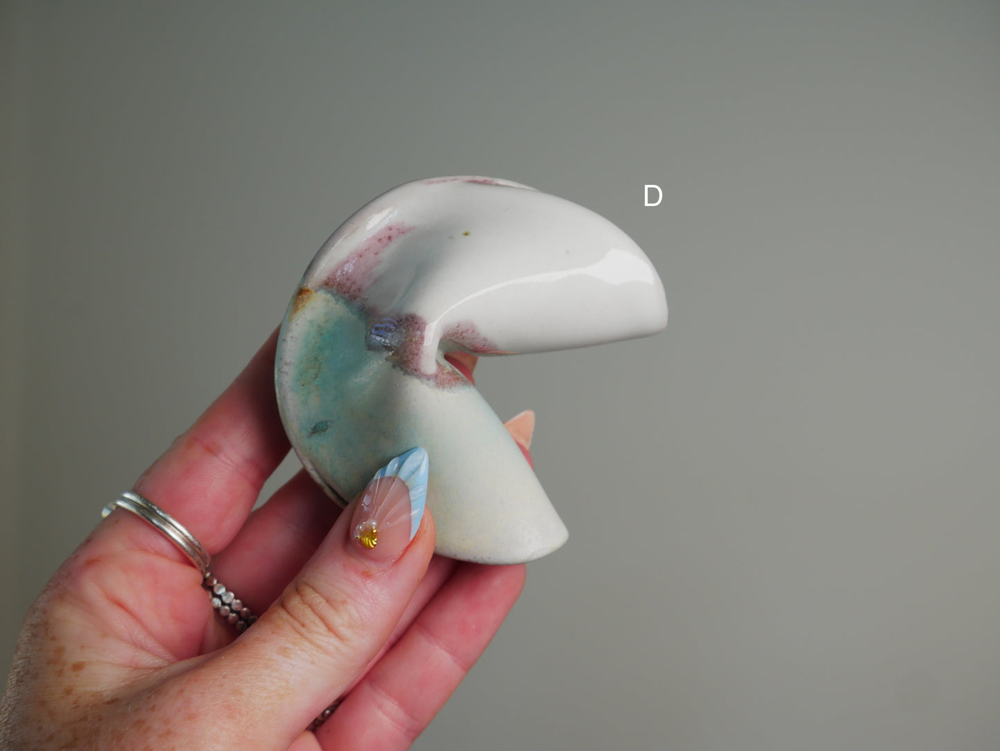Ceramic Fortune Cookie - Natvform Ceramics x Go to Gaia