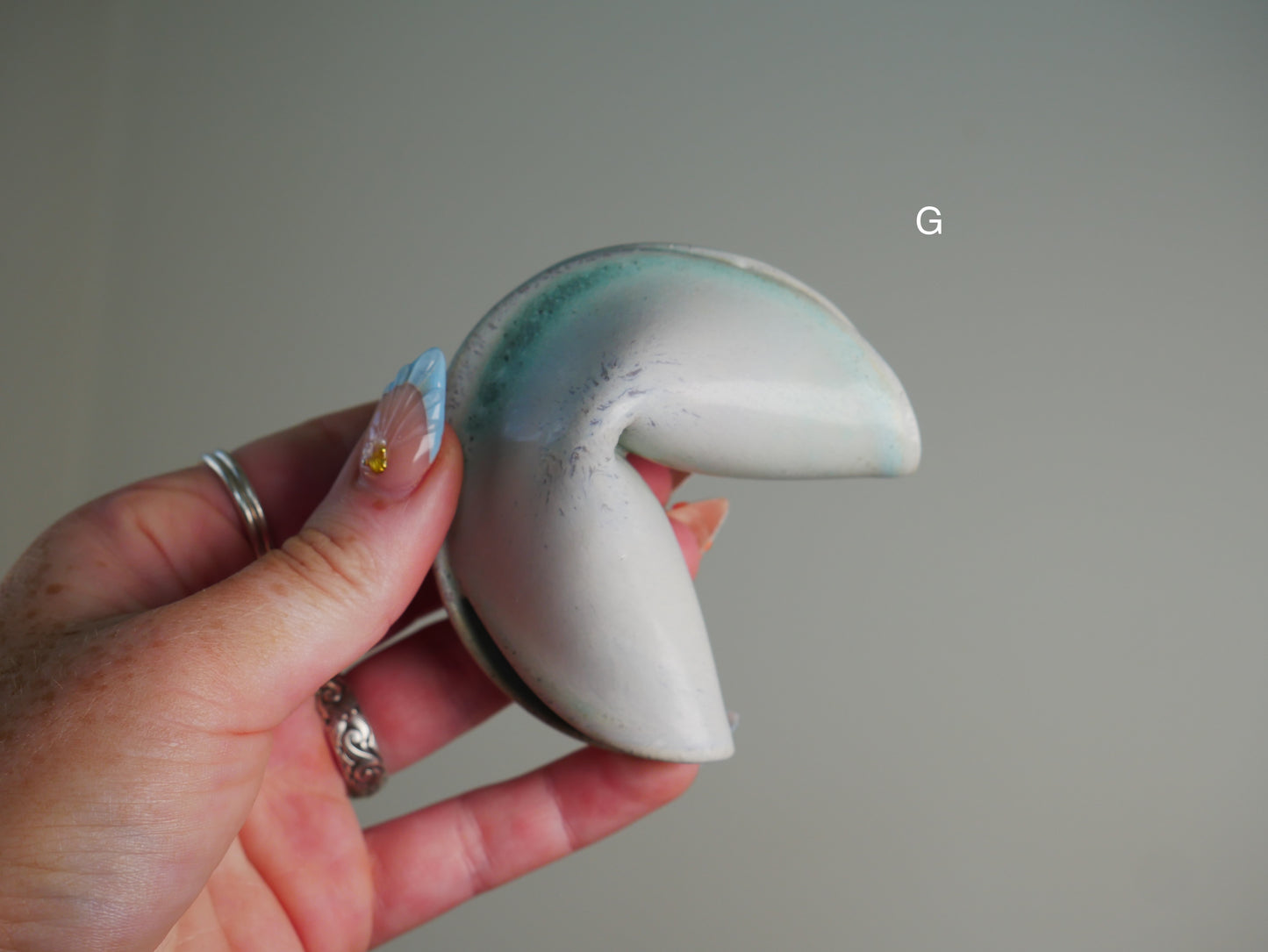 Ceramic Fortune Cookie - Natvform Ceramics x Go to Gaia