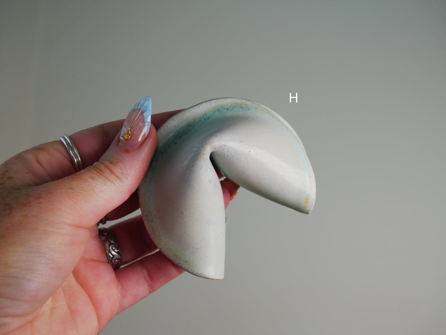 Ceramic Fortune Cookie - Natvform Ceramics x Go to Gaia