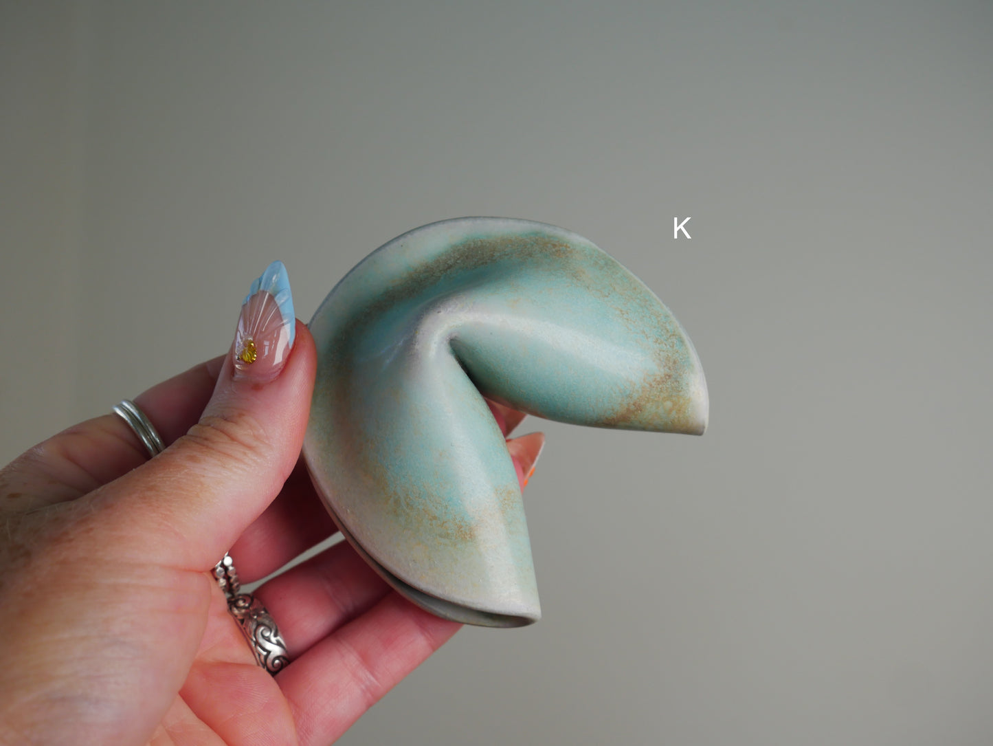 Ceramic Fortune Cookie - Natvform Ceramics x Go to Gaia