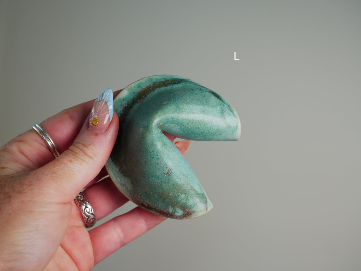 Ceramic Fortune Cookie - Natvform Ceramics x Go to Gaia