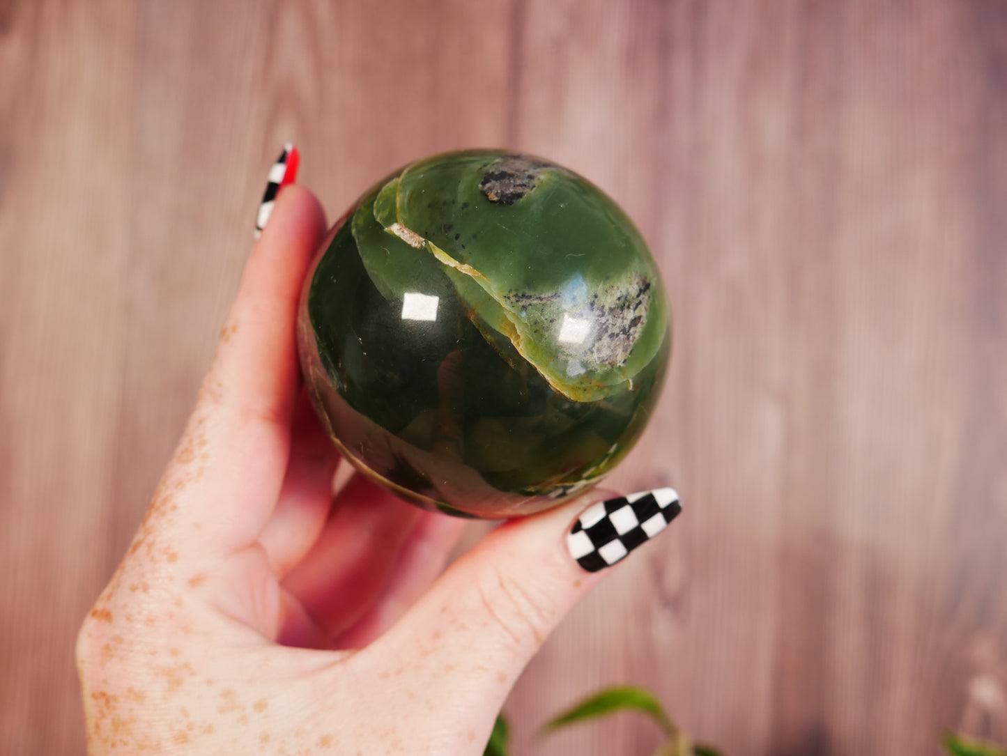 Glossy Serpentine Sphere #1