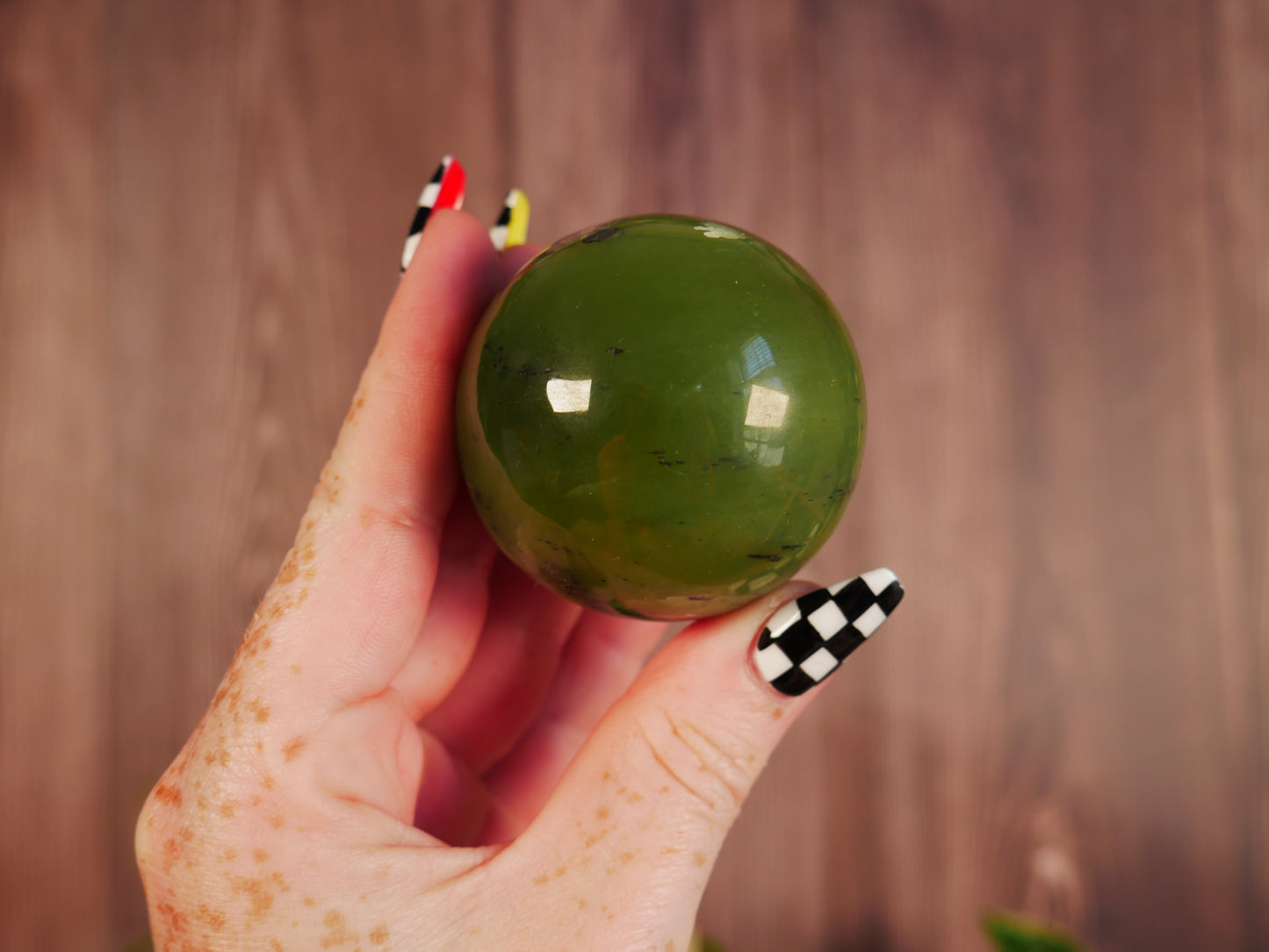 Glossy Serpentine Sphere #2
