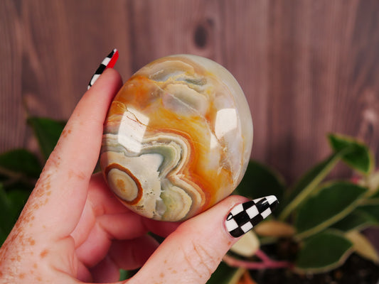 Sea Jasper Palm Stone