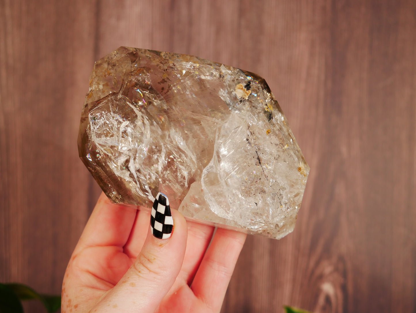 Tabby Herkimer Diamond #30