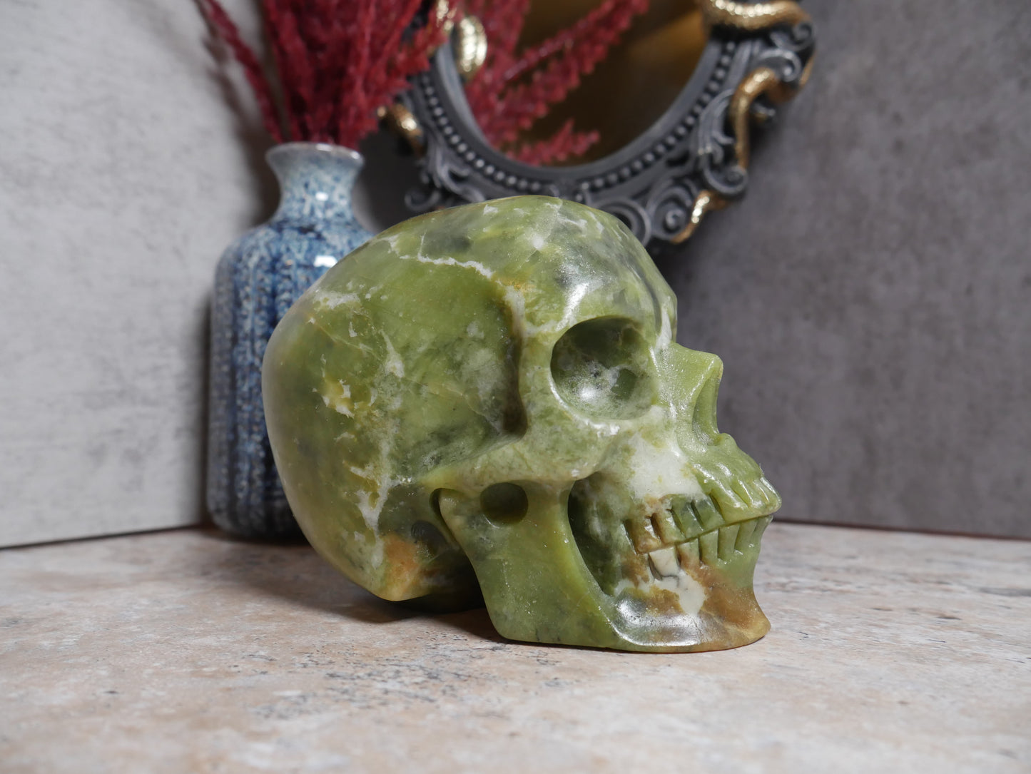 Serpentine Skull