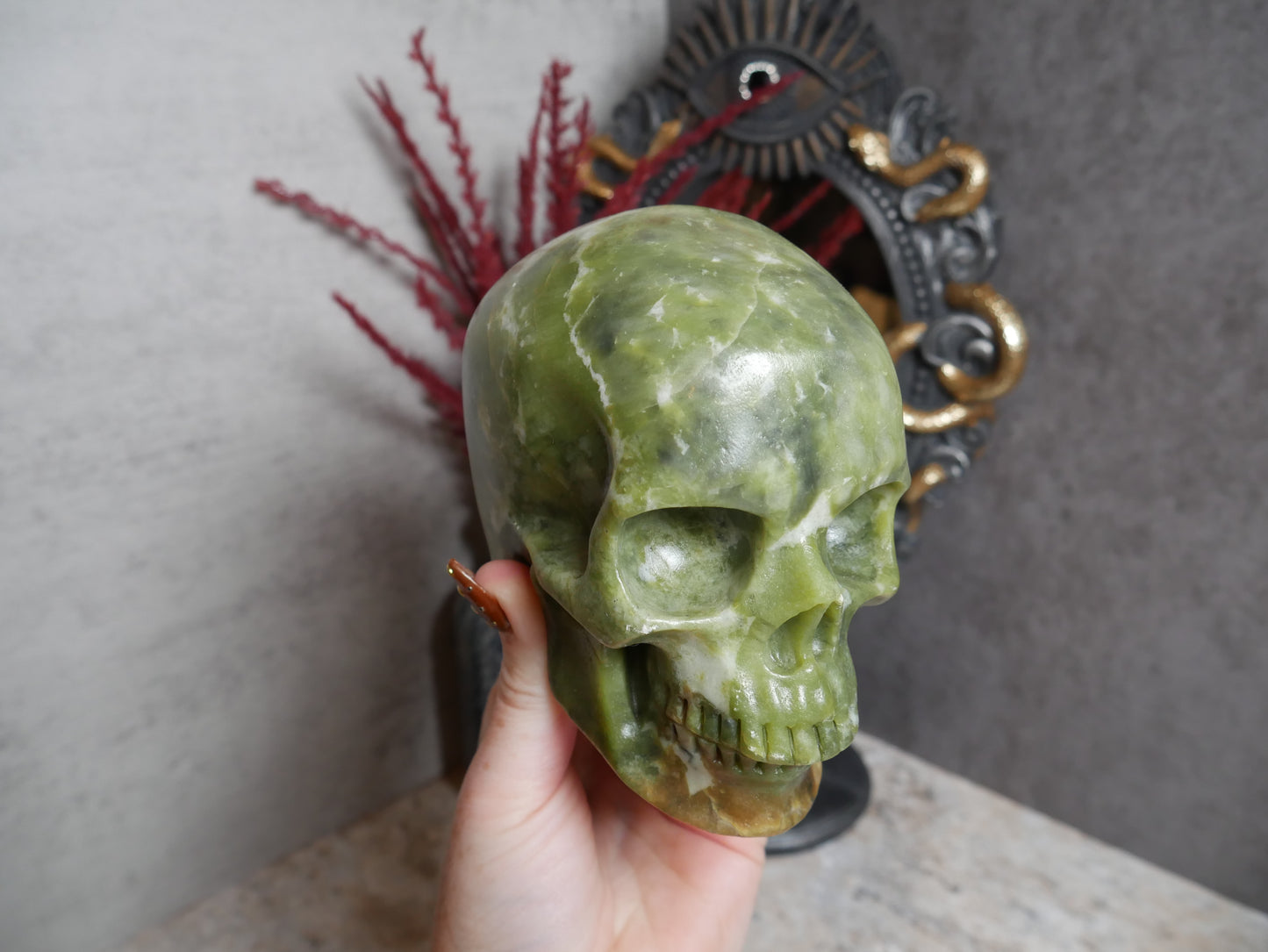 Serpentine Skull