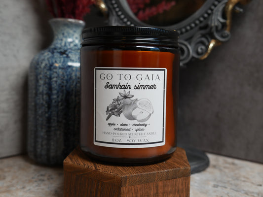 Samhain Simmer Candle - LIMITED EDITION