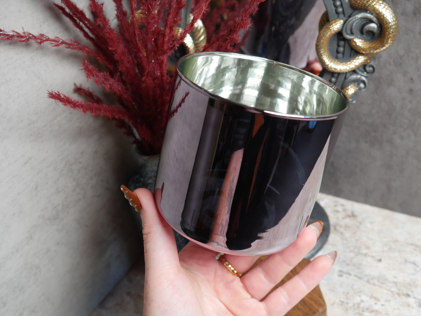 Choose Your Own Candle Scent - Smokey Silver