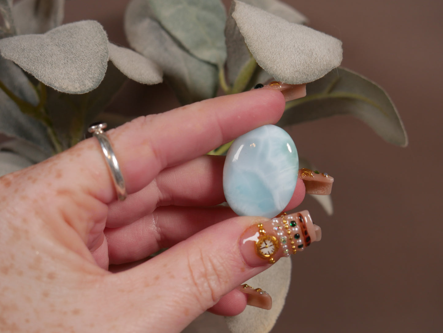 Larimar Pocket Stone #2
