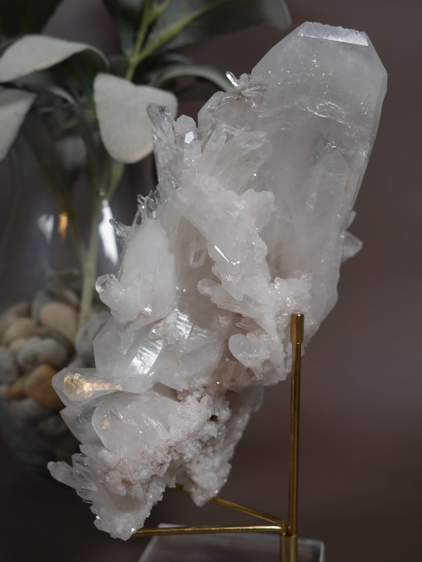 Columbian Lemurian with Faden Crystal