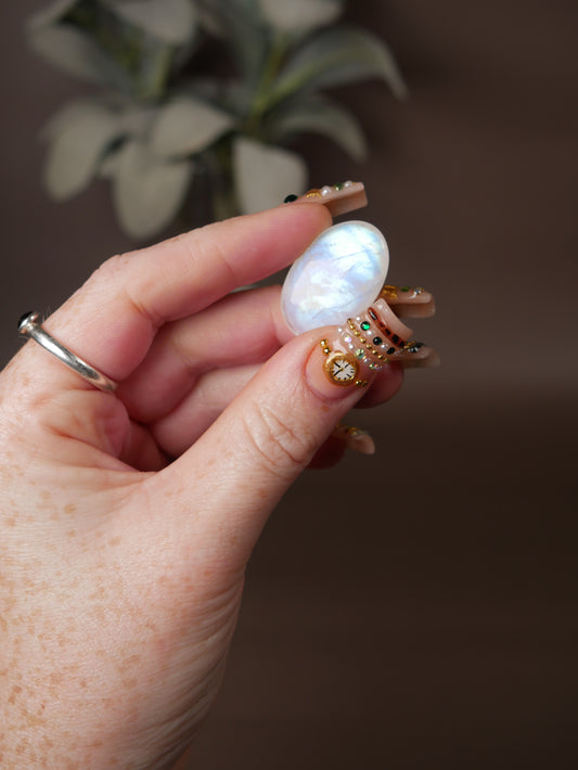 AAA Grade Moonstone Pocket Palm #11