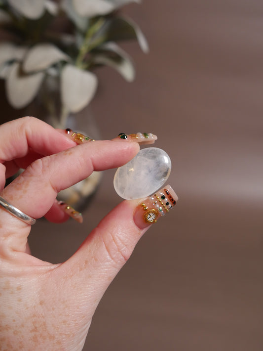 AAA Grade Moonstone Pocket Palm #23