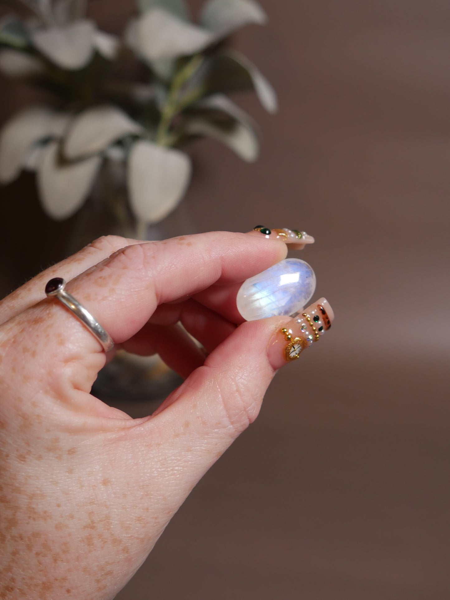 AAA Grade Moonstone Pocket Palm #29