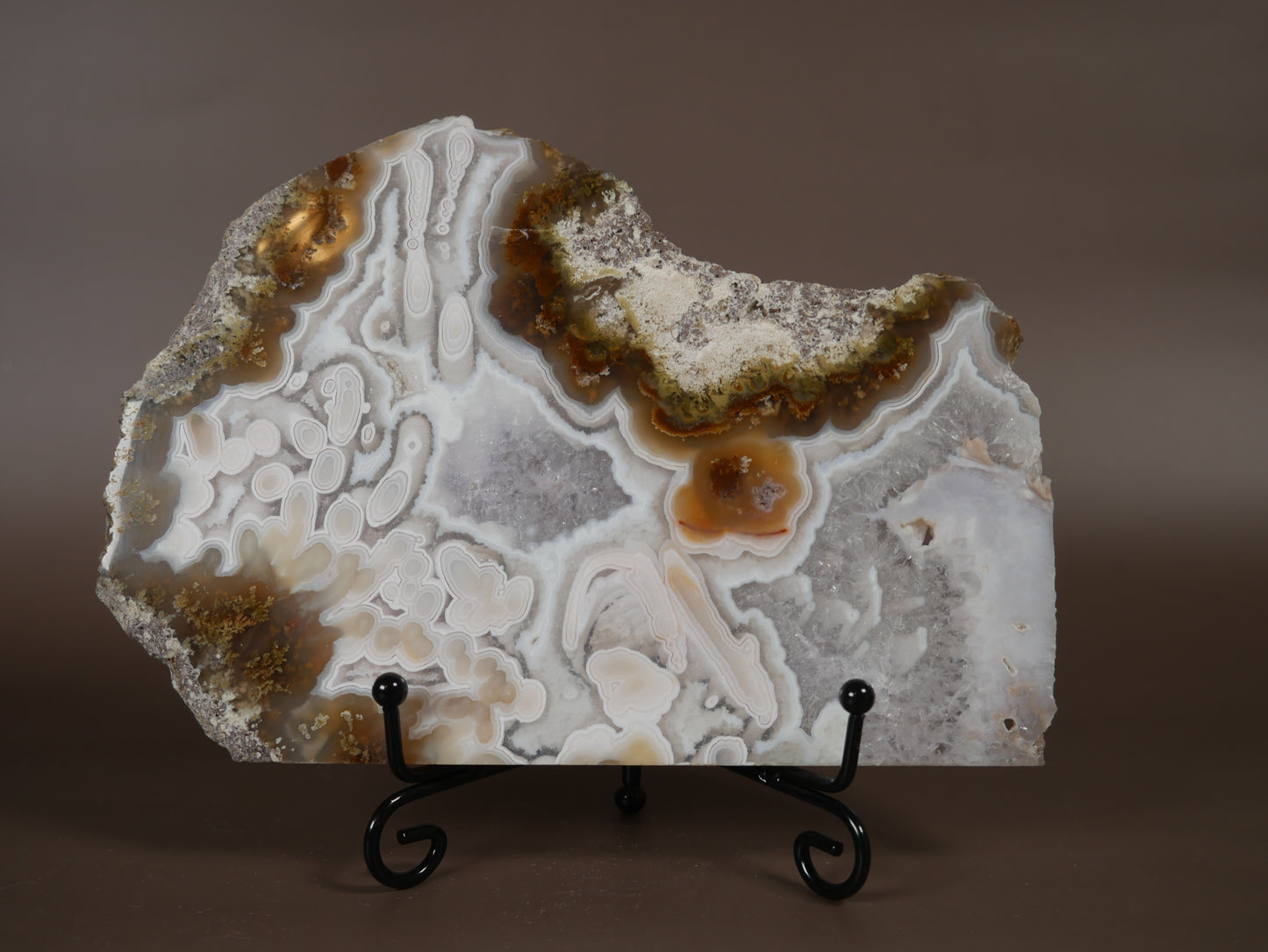 Scenic Moss Agate Slab #9